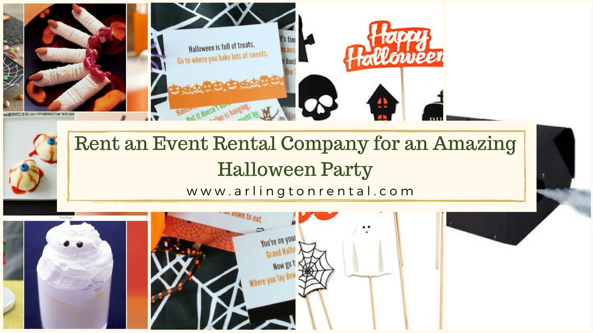 Rent an Event Rental Company for an Amazing Halloween Party